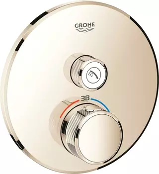 Термостат Grohe Grohtherm SmartControl 29118BE0 для душа, никель