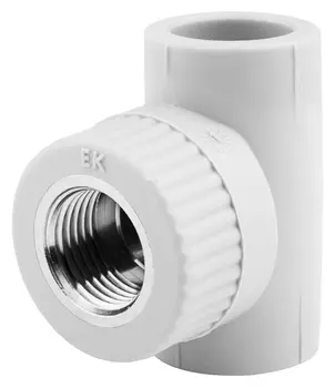 Тройник Ekoplastik 20x1/2x20 внутренняя резьба STKI02020X