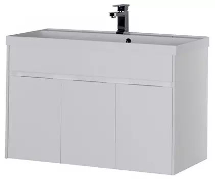 Тумба для комплекта Aquanet Латина 100 белая 179637