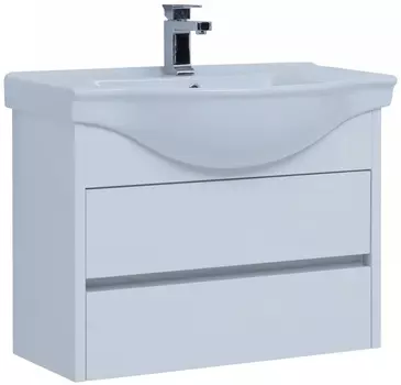 Тумба для комплекта Aquanet Сидней 80 белая 243669