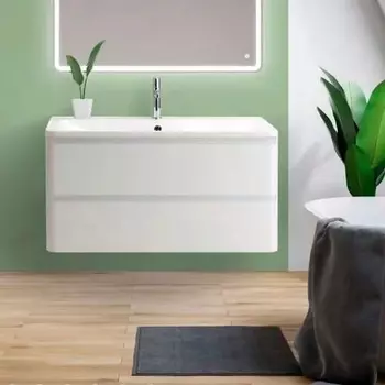 Тумба для комплекта BelBagno Albano 80 bianco lucido ALBANO-800-2C-SO-BL