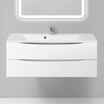 Тумба для комплекта BelBagno Marino 120 bianco lucido MARINO-1200-2C-SO-BL-P