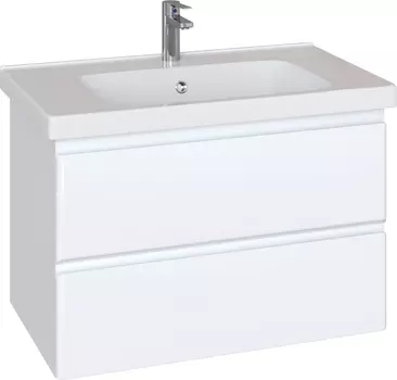 Тумба с раковиной Sanstar Arista 80 подвесная
