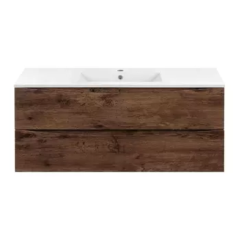 Тумба с раковиной Vincea Mia 120 подвесная R.Wood