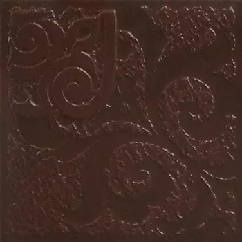 Вставка Керамин Каир 4Д 14,7х14,7 коричневый