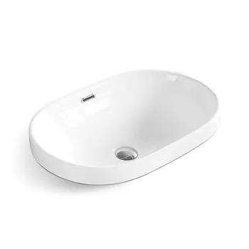 Встраиваемая сверху раковина Gid S1004 60х40 белая 71160
