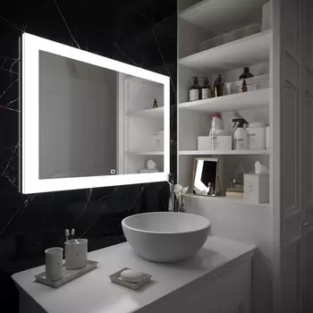 Зеркало Континент Relax LED 100х70 с подсветкой ЗЛП470