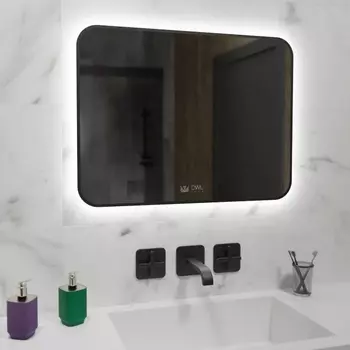 Зеркало Owl 1975 Gryning 80х60, с подсветкой OWLM200307