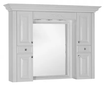 Зеркало-шкаф Aquanet Кастильо 160 белый 00183178