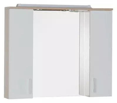 Зеркало-шкаф Aquanet Тиана 90 светлый дуб 172807