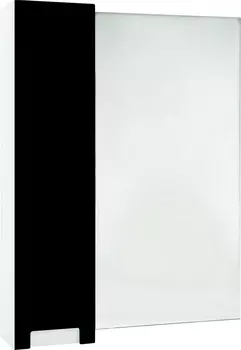 Зеркало-шкаф Bellezza Пегас 60 L, черное 4610409002046