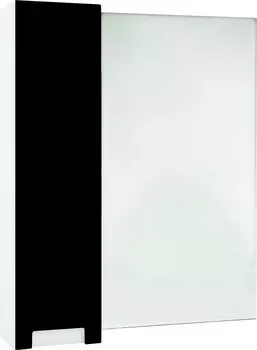 Зеркало-шкаф Bellezza Пегас 80 L, черное 4610413002049