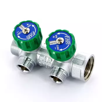 Коллектор FAR под евроконус 3/4” - 1/2” / 2 выхода