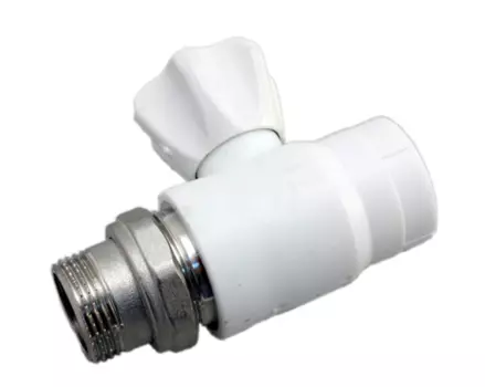 Кран шаровой для радиатора прямой SPK Ф25-3/4"