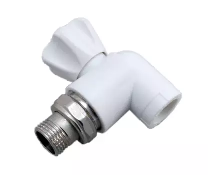 Кран шаровой для радиатора угловой SPK Ф25-3/4"