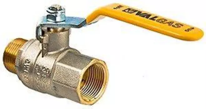 Кран шаровой Valtec VALGAS для газа Внутренний-Наружный (ручка) 3/4"