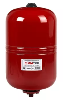 Мембранный расширительный бак для систем отопления Valtec 24 л.