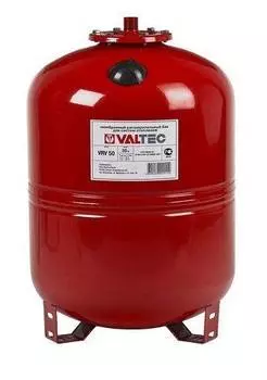 Мембранный расширительный бак для систем отопления Valtec 50 л.