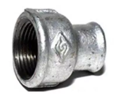 Муфта переходная оцинкованная 3/4"-1/2"