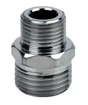 Ниппель переходной RR хром 1"-1/2"