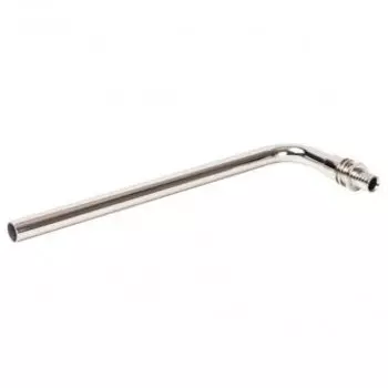 Трубка Г-образная из нержавеющей стали для подключения радиатора TIM Ф16 – 250мм