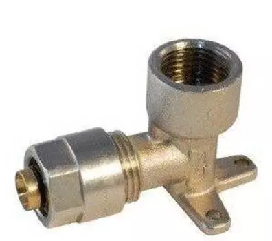 Угольник с креплением Prandelli Ф16-1/2"