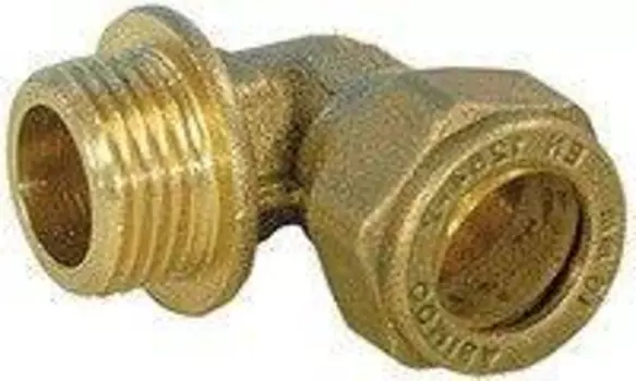 Угольник с наружной резьбой COMISA Ф18-3/4"