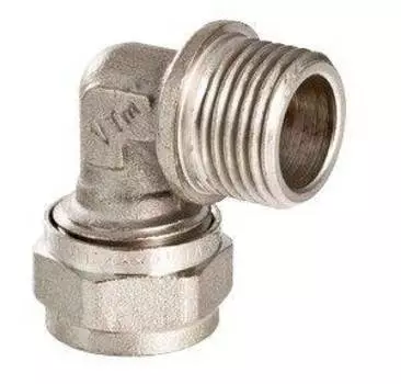 Угольник с наружной резьбой (обжим) Valtec Ф16-1/2"