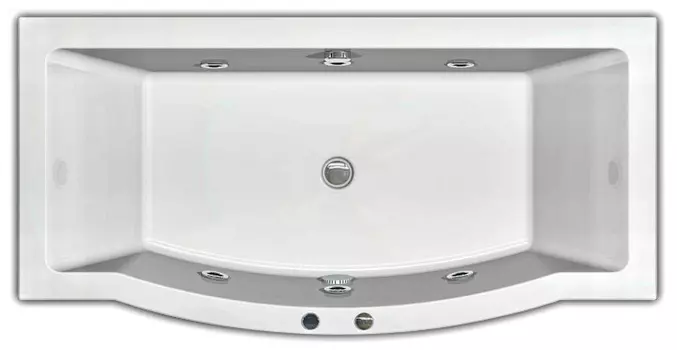Акриловая ванна Акватек Гелиос