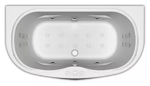 Акриловая ванна Акватек Мелисса