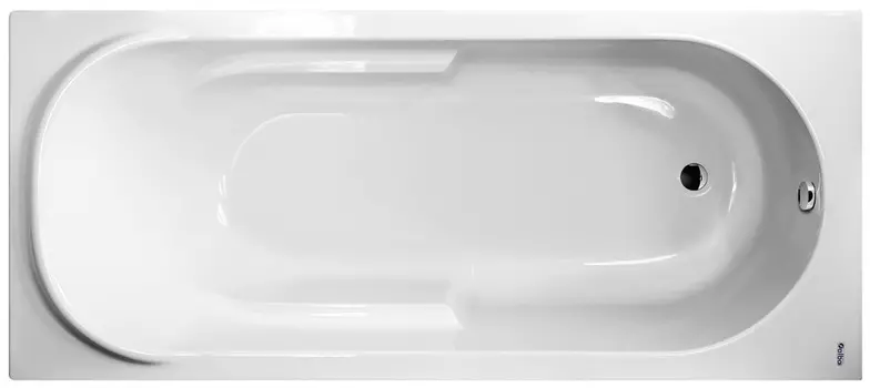 Акриловая ванна Alba Spa Arabella 160х75 см, белая глянцевая ВПР0100000100