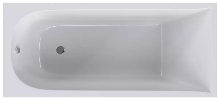 Акриловая ванна Alba Spa Impero 170х75 см, белая глянцевая ВПР0200200100