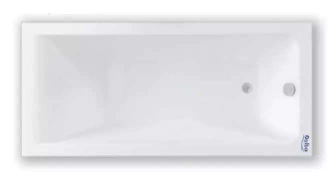 Акриловая ванна Alba Spa Marry 180х70 см, белая глянцевая ВПР0400000100