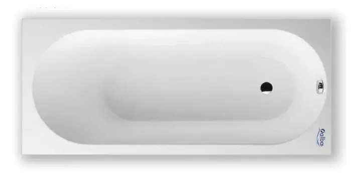 Акриловая ванна Alba Spa Supreme 180х80 см, белая глянцевая ВПР041000100