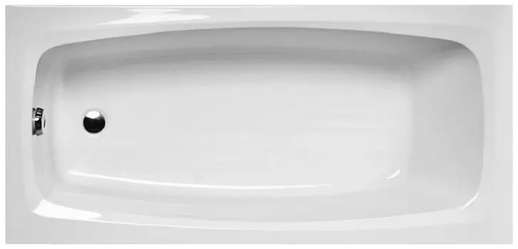 Акриловая ванна Alba Spa Valencia 160х70 см, белая глянцевая ВПР0060000100