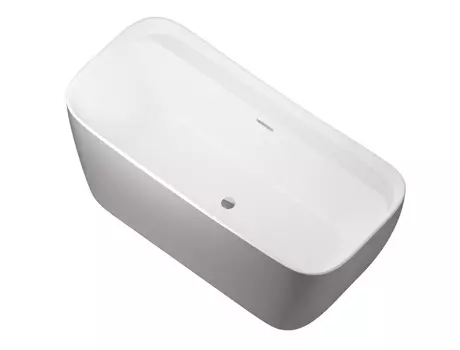 Акриловая ванна Allen Brau Infinity 170x78 2.21002.21/PGM белая матовая/платиново-серая