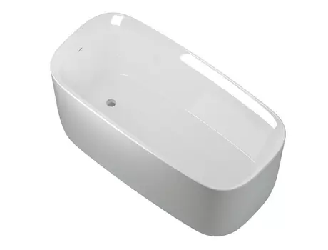 Акриловая ванна Allen Brau Infinity 170x78 2.21003.20/PWM белая глянцевая/папирус