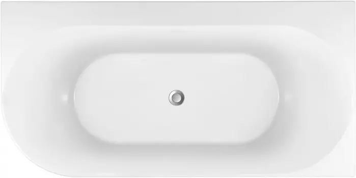 Акриловая ванна Allen Brau Priority 170x78 139778B-MW белая матовая правая