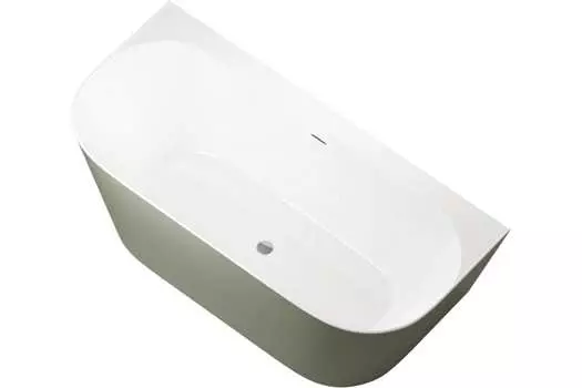 Акриловая ванна Allen Brau Priority 170x78 2.31003.20/CGM белая глянцевая/цементно-серая