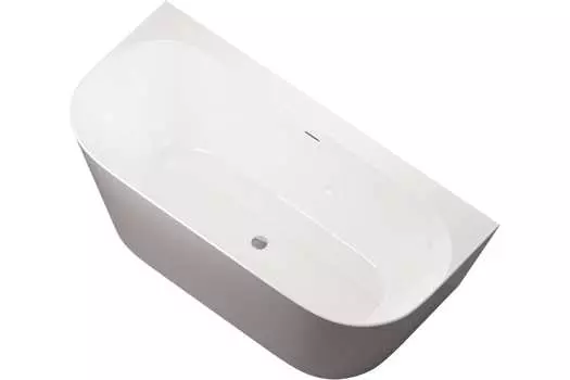 Акриловая ванна Allen Brau Priority 170x78 2.31003.20/PGM белая глянцевая/платиново-серая