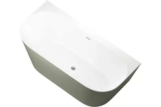 Акриловая ванна Allen Brau Priority 170x78 2.31003.21/CGM белая матовая/цементно-серая