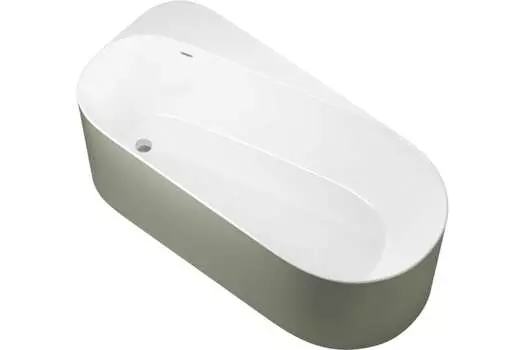 Акриловая ванна Allen Brau Priority 170x80 2.31001.20/CGM белая глянцевая/цементно-серая