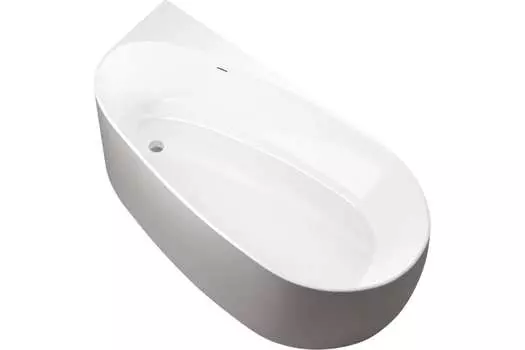 Акриловая ванна Allen Brau Priority 170x80 2.31002.20/PGM белая глянцевая/платиново-серая