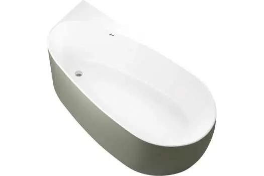 Акриловая ванна Allen Brau Priority 170x80 2.31002.21/CGM белая матовая/цементно-серая