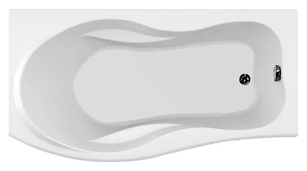 Акриловая ванна Aquanet Borneo 170x90 см L