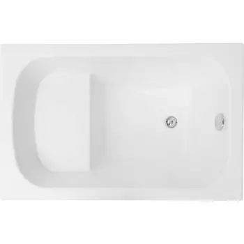 Акриловая ванна Aquanet Seed 110x70 с сиденьем