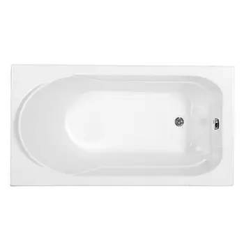 Акриловая ванна Aquanet West 120x70 с каркасом
