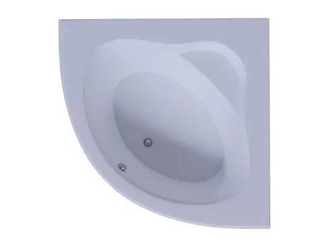 Акриловая ванна Aquatek Калипсо 146х146 пустая с фр.экр.