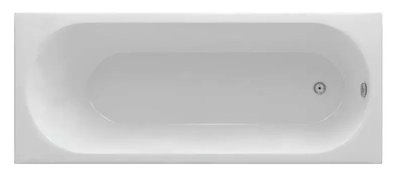 Акриловая ванна Aquatek Оберон 180x80 с каркасом