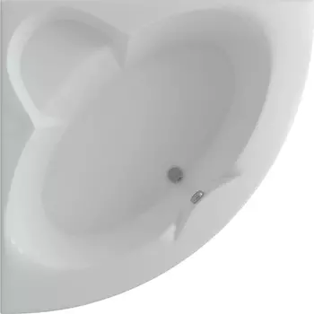 Акриловая ванна Aquatek Поларис-1 140x140 угловая, с каркасом и экраном